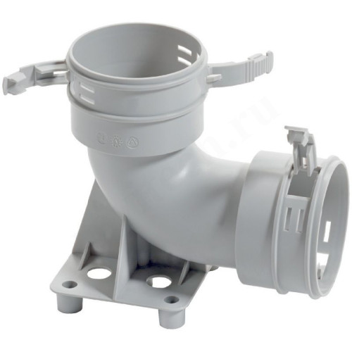 Отвод 90° 75-92, Vaillant VAZ B92, раструб-раструб, полипропилен