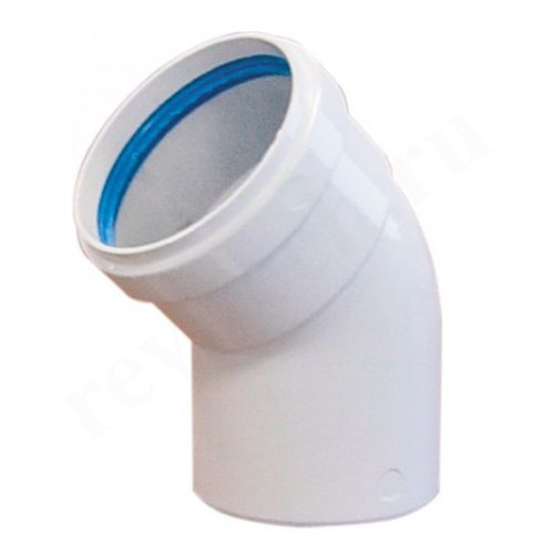 Отвод 45° 80, Protherm, раструб-труба, алюминий