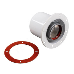 Переходник 60/100, Baxi, фланец-труба, алюминий, L105