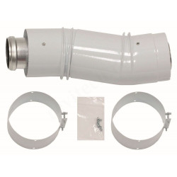 Отвод 60/100, Protherm, раструб-труба, алюминий, L560