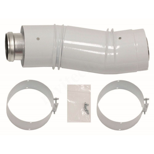 Отвод 60/100, Protherm, раструб-труба, алюминий, L560