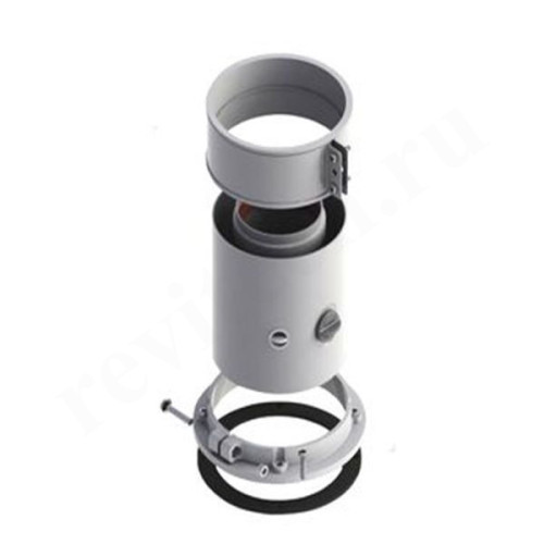 Переходник 60/100, Protherm, раструб-труба, алюминий, с ревизионным отверстием