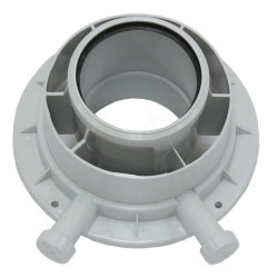 Переходник 80/125, Vaillant, раструб-труба, полипропилен, (для конденс.котла)