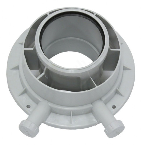 Переходник 80/125, Vaillant, раструб-труба, полипропилен, (для конденс.котла)