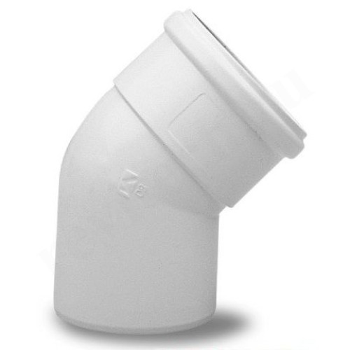 Отвод 45° 80, Protherm, раструб-труба, алюминий