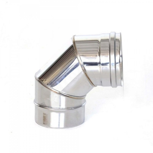 Отвод 87 120, Теплов и Сухов, раструб-труба, сталь нержавеющая