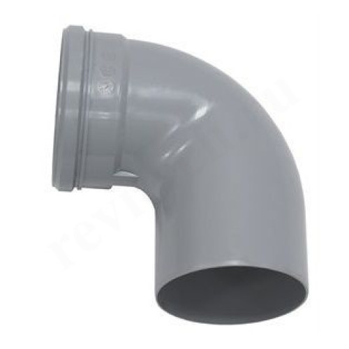 Отвод 90 130, Vaillant, раструб-труба, полипропилен, (для конденс.котла)