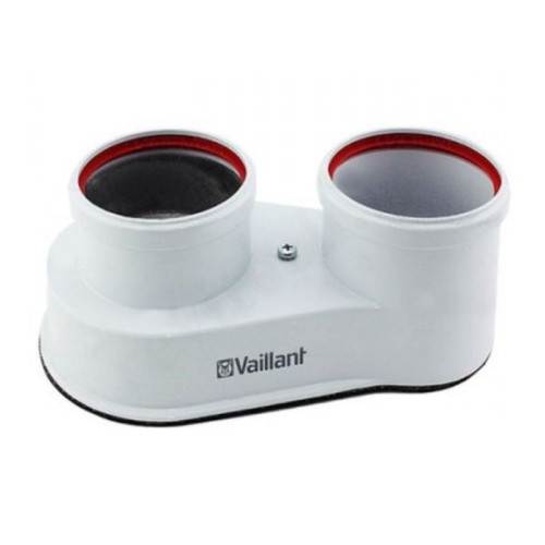 Адаптер 60/100-80, Vaillant, раструб-труба, алюминий