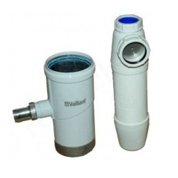 Конденсатосборник 80, Vaillant, раструб-труба, алюминий