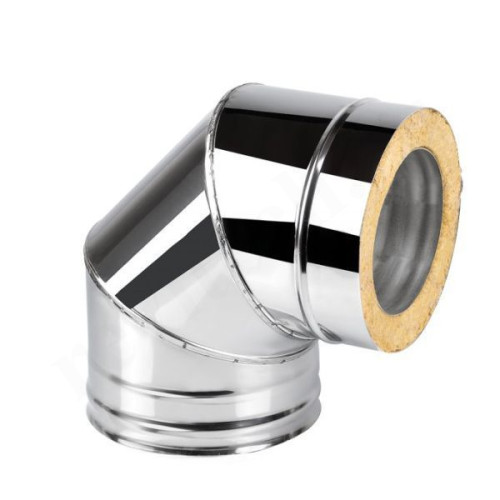 Отвод 87 250/310, Теплов и Сухов, раструб-труба, сталь нержавеющая