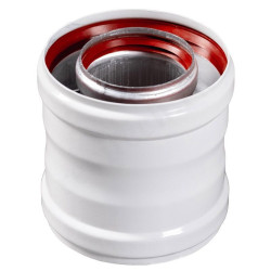 Муфта 60/100, Baxi, раструб-раструб, алюминий