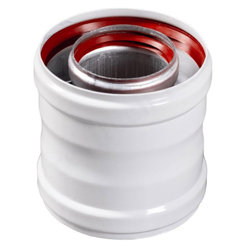 Муфта 60/100, Baxi, раструб-раструб, алюминий