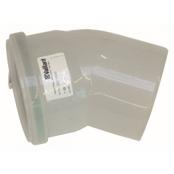 Отвод 30 110, Vaillant, раструб-труба, полипропилен, (для конденс.котла)