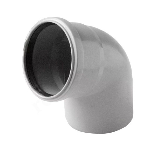 Отвод 90 100, De Dietrich, раструб-труба, алюминий, (для конденс.котла)