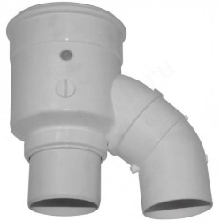 Адаптер 60/100-80/125, Ferroli, раструб-труба, алюминий, (для конденс.котла)