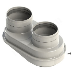 Адаптер 80-80, Protherm, раструб-труба, алюминий