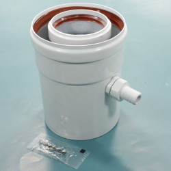 Конденсатосборник 60/100, Krats, раструб-труба, алюминий