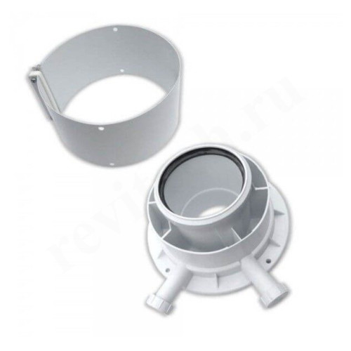 Переходник 60/100, Protherm, раструб-труба, алюминий/полипропилен, (для конденс.котла)