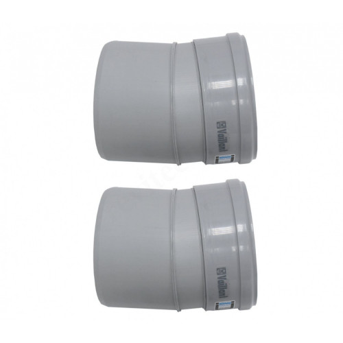 Отвод 15 130, Vaillant, раструб-труба, полипропилен, (для конденс.котла)