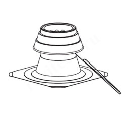 Наконечник 150, ELCO, труба, полипропилен, (для конденс.котла)