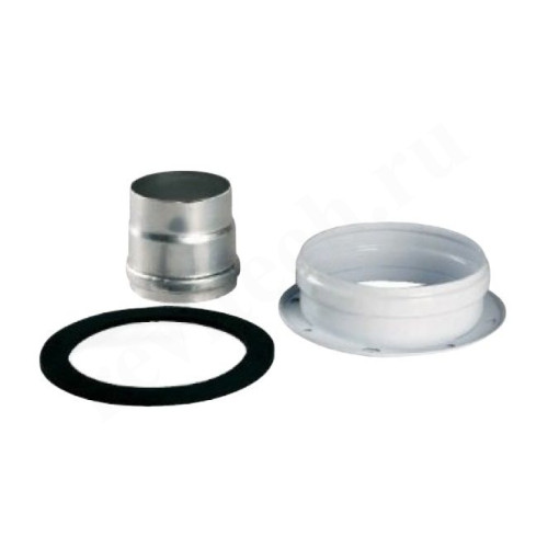 Переходник 80/125, Ferroli, раструб-труба, алюминий