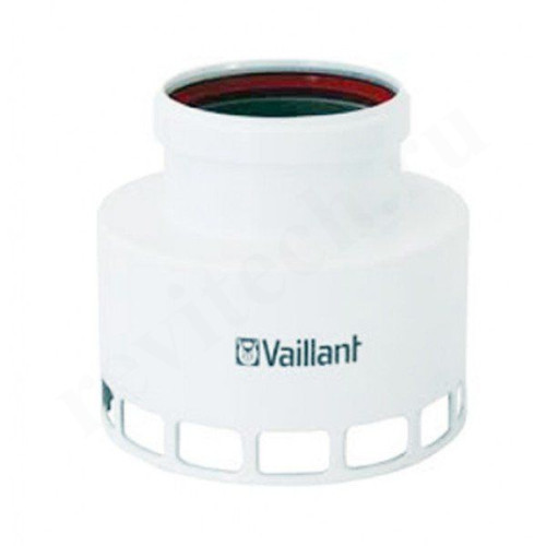 Переходник 60-80, Vaillant, раструб-труба, сталь нержавеющая