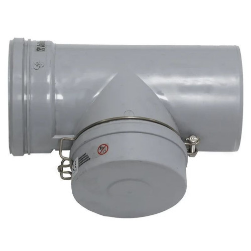 Ревизия 130, Vaillant, раструб-труба, полипропилен, (для конденс.котла)