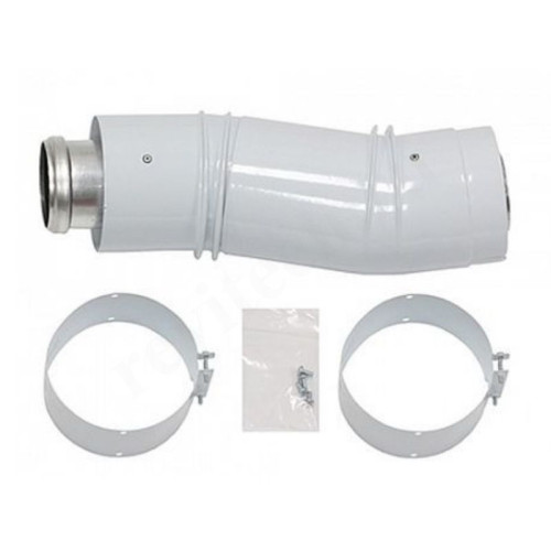 Отвод 60/100, Vaillant, раструб-труба, сталь нержавеющая