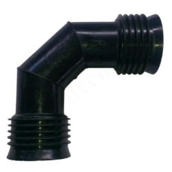 Отвод 90° 100-100, ПОЛИТЭК 3000, раструб-раструб, полиэтилен