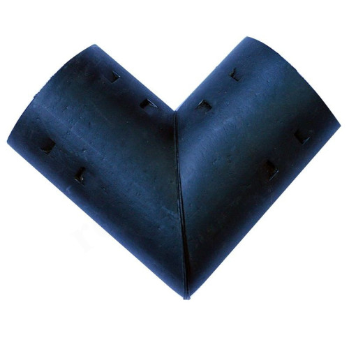 Угольник 90° 160-160, Flex-Drain, труба, полиэтилен