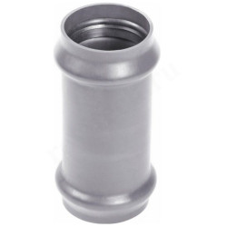 Муфта ремонтная 110-110, Хемкор SDR 26, раструб-раструб, серый