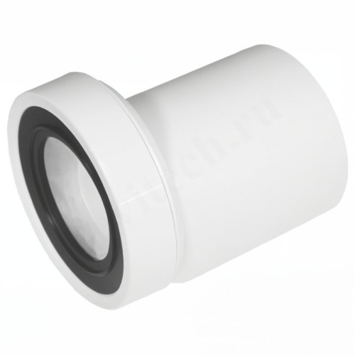 Отвод для унитаза 90-110, McAlpine, обжим-труба, белый