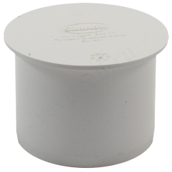 Заглушка 40, Sinikon COMFORT, труба, белый