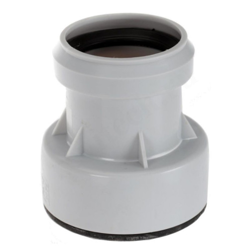 Переходник 50-50, HL, раструб-труба, серый