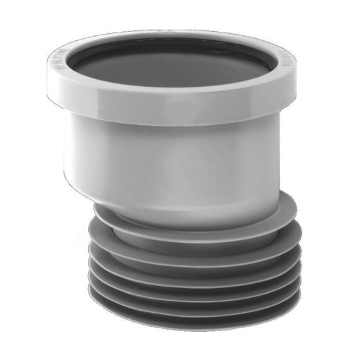 Переходник 110-110, McAlpine, раструб-труба, серый