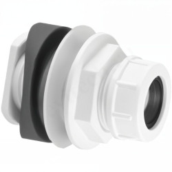 Врезка 19-110, McAlpine, обжим-труба, белый