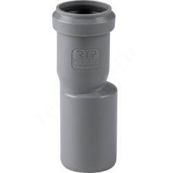 Редукционная вставка 32-40, RTP, раструб-труба, серый
