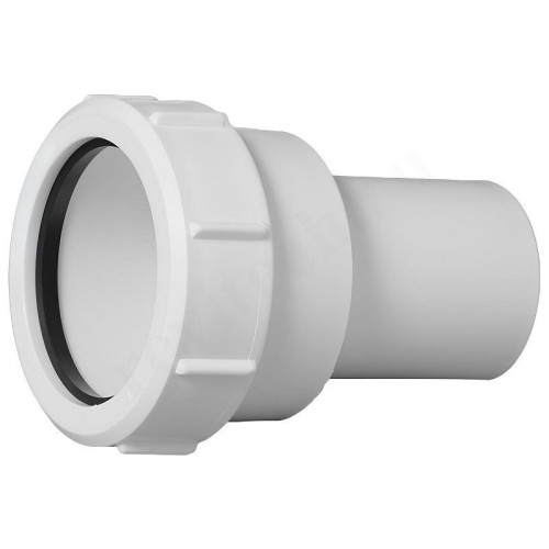 Переходник 40-50, McAlpine, обжим-труба, белый