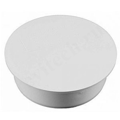 Заглушка 50, Sinikon COMFORT PLUS, труба, белый