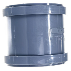 Муфта 110-110, RTP, раструб-раструб, серый