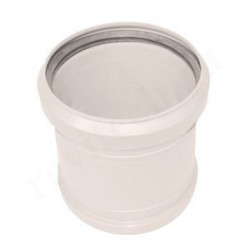 Муфта ремонтная 110-110, Sinikon COMFORT PLUS, раструб-раструб, белый