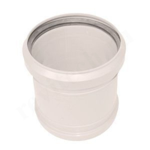 Муфта ремонтная 110-110, Sinikon COMFORT PLUS, раструб-раструб, белый