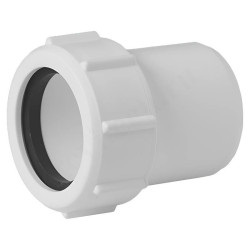 Переходник 32-40, McAlpine, обжим-труба, белый