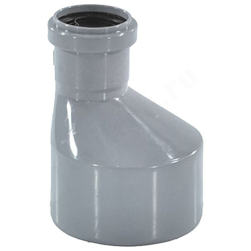 Редукционная вставка 75-110, RTP, раструб-труба, серый