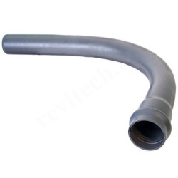 Отвод 90° 110-110, Хемкор SDR, 125, раструб-труба, серый
