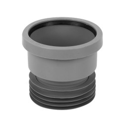 Переходник 110-110, McAlpine, раструб-труба, серый