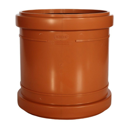 Муфта ремонтная 160-160, Sinikon Универсал, раструб-раструб, оранжевый