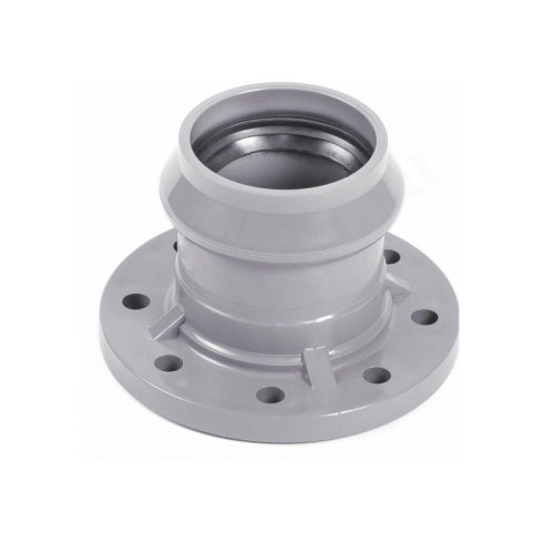 Переходник 160-150, Хемкор SDR, 26, раструб-фланец, серый