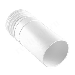 Удлинитель 110-110, McAlpine, труба-труба, белый