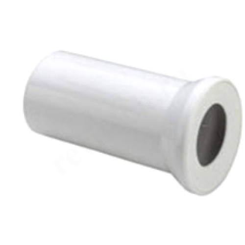 Отвод для унитаза 110-110, Rehau RAUPIANO Plus, раструб-труба, белый